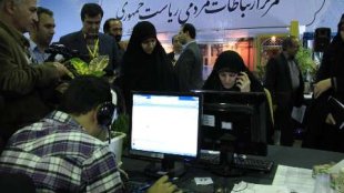 بازدید معاون امور زنان و خانواده ریاست جمهوری از مرکز ارتباطات مردمی ریاست جمهوری