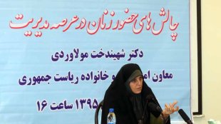 دولت تدبیر و امید ریل گذاری صحیحی در مسیر ارتقای جایگاه زنان در عرصه مدیریت داشته است