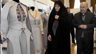 مولاوردی از ششمین جشنواره بین المللی مد و لباس فجر بازدید کرد/ تاکید بر حمایت تولیدات و طراحی های داخلی مد و لباس