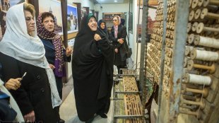 حضور معاون رییس جمهور در کلیسای حضرت مریم(س) به مناسبت سال نو میلادی  