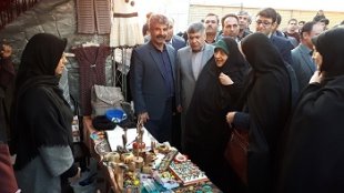 افتتاح نمایشگاه صنایع‌دستی قرچک با حضور معاون رئیس‌جمهور
