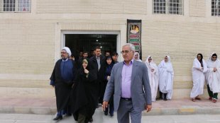 بازدید معصومه ابتکار از زندان زنان در سفر به کرمان