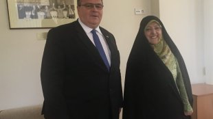 دیدار ابتکار با وزیر خارجه لیتوانی / مصاحبه با خبرگزاری فرانسه