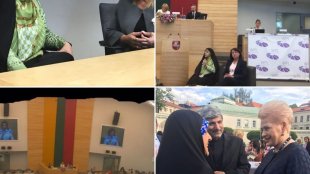 دیدار معصومه ابتکار با رؤسای جمهور لیتوانی و مالتا