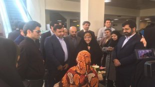 معاون رییس جمهوری وارد اردبیل شد