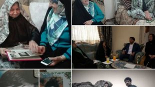 دیدار معصومه ابتکار با خانواده های شهدا