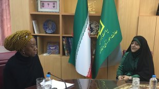 دیدارمعصومه ابتکار با هماهنگ کننده مقیم سازمان ملل ونماینده صندوق جمعیت ملل متحد
