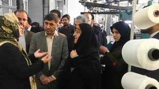 بازدید «ابتکار» از واحدهای تولیدی البرز/بررسی وضعیت زنان کارآفرین