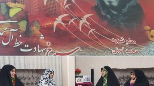 دیدار معصومه ابتکار با خانواده های شهدا
