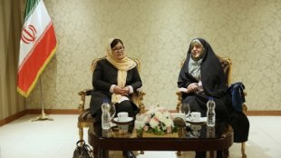 دیدار ابتکار با وزیر امور زنان افغانستان و معاون وزیر امور زنان جمهوری آذربایجان در حاشیه نشست زنان، صلح و امنیت پایدار