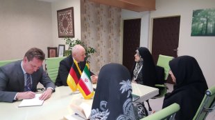 در دیدار معاون رئیس جمهور با سفیر آلمان در ایران مطرح شد؛ خواستار رفتاری منطقی از سوی اتحادیه اروپا هستیم