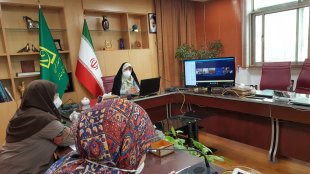 نشست ویدئویی برای بررسی برنامه های سال 99 دستگاههای اجرایی برای زنان و خانواده ها