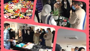 بازدید ابتکار از نمایشگاه  دستاوردهای طرح ملی توسعه مشاغل خانگی
