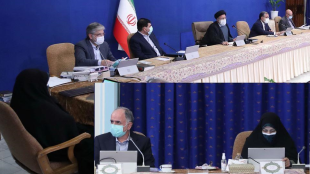 گزارش تصویری حضور معاون رئیس جمهور در امور زنان و خانواده در جلسه هیات دولت