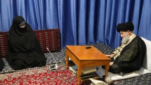 دیدار معاون رییس جمهور  با آیت الله العظمی علوی گرگانی