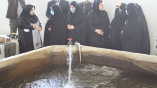 معاون رئیس‌جمهور از مزرعه پرورش ماهی بازدید کرد