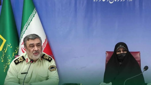 گفتگوی صریح و صمیمی صاحب نظران حوزه حجاب با فرمانده فراجا