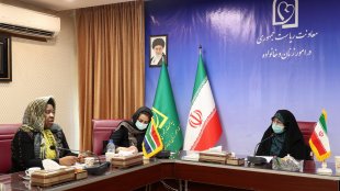 Meeting between vice-president for women and family affairs and South Africa deputy foreign minister