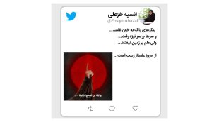 از امروز علمدار زینب است