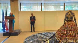 Opening of the Civilization and Clothing Exhibition of Iranian Women at the United Nations headquarters in Geneva