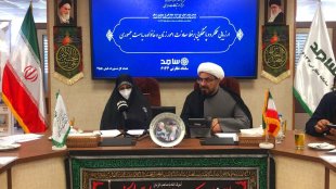 نشست بر خط با تعدادی از بانوان در آغاز هفته دولت