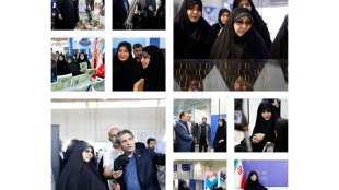 بازدید دکتر انسیه خزعلی؛ معاون رئیس جمهور در امور زنان و خانواده از نمایشگاه وعده، وفا