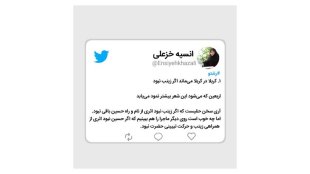 اگر غیر از حسین بود، همراهیِ زینب نبود