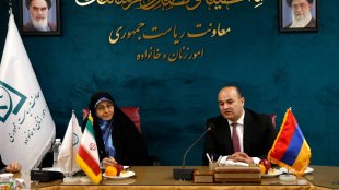 دیدار دکتر انسیه خزعلی با وزیر کار ارمنستان 