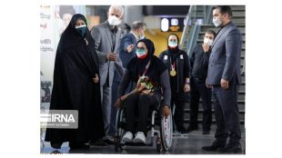 گزارش تصویری مراسم استقبال از مدال آوران شانزدهمین دوره بازی‌های پارالمپیک توکیو