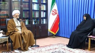 گزارش تصویری دیدار دکتر انسیه خزعلی؛ معاون رئیس جمهور در امور زنان و خانواده، با آیت الله «محمدباقر محمدی لائینی» نماینده ولی فقیه در مازندران