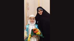 خوش‌آمدگویی دختر مازندرانی به زبان محلی، هنگام ورود معاون رئیس‌جمهور در امور زنان و خانواده به استان مازندران
