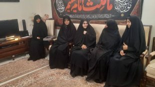 دیدار و گفت‌وگو با خانواده شهید جلادتی
