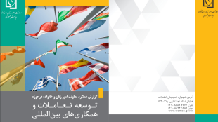 گزارش عملکرد معاونت در حوزه توسعه تعاملات و همکاری‌های بین المللی