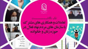 تعامل و همکاریهای مشترک با سازمانهای مردم نهاد فعال در حوزه زنان