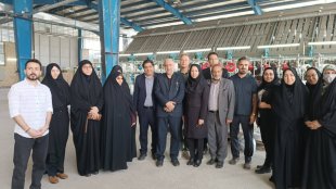 آیین بهره‌برداری از دو واحد صنعتی دانش بنیان و فناور بانوان کارآفرین در شهرک صنعتی چناران
