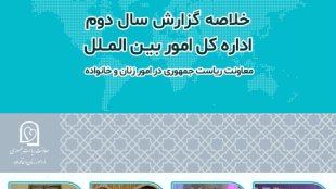 خلاصه گزارش سال دوم اداره کل بین الملل