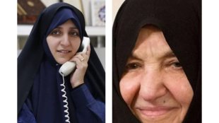احوال‌پرسی بهروزآذر از آخرین وضعیت جسمانی تنها بانوی عضو مجلس خبرگان قانون اساسی 
