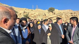4-5/بازدید معاون رئیس‌جمهور از شهرستان اندیکا و سد گدار لندر
