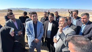 4-8/بازدید معاون رئیس‌جمهور از طرح احداث بیمارستان 64 تخت‌خوابی در اندیکا
