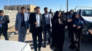 4-9/بازدید معاون رئیس‌جمهور از تپه شهدای قلعه خواجه در شهرستان اندیکا
