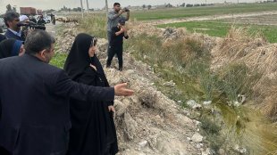 4-11/معاون رئیس‌جمهور در امور زنان و خانواده در چهارمین سفر استانی هیئت دولت به شهرستان رامهرمز سفر کرد 