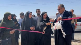 گزارش تصویری آغاز احداث بازارچه دائمی مشاغل خانگی در سمنان با حضور معاون رئیس‌جمهور