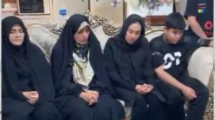 دیدار معاون رئیس‌جمهور با خانواده شهید نادری حصاری از شهدای حملات متجاوزانه رژیم صهیونیستی به ایران