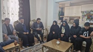 در جریان سفر به شهریار انجام شد؛ دیدار معاون رئیس‌جمهور با خانواده شهید «امیر نادری حصاری»
