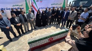 ️ آیین خشت گذاری مدرسه 15 کلاسه شهید ابراهیمی در محله امیریه شهریار