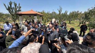 آیین افتتاح بوستان بانوان امیریه و بازدید از نمایشگاه آثار و صنایع دستی بانوان 