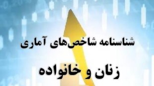 شناسنامه شاخص های آماری زنان و خانواده 1403