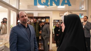 گزارش تصویری بازدید معاون رئیس‌جمهور در امور زنان و خانواده از خبرگزاری بین‌المللی قرآن (ایکنا)