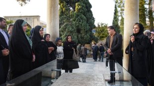 گزارش تصویری حضور در حافظیه شیراز
