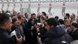  مراسم افتتاح کشتارگاه صنعتی طیور در استان خراسان جنوبی با حضور معاون رئیس‌جمهور در امور زنان و خانواده